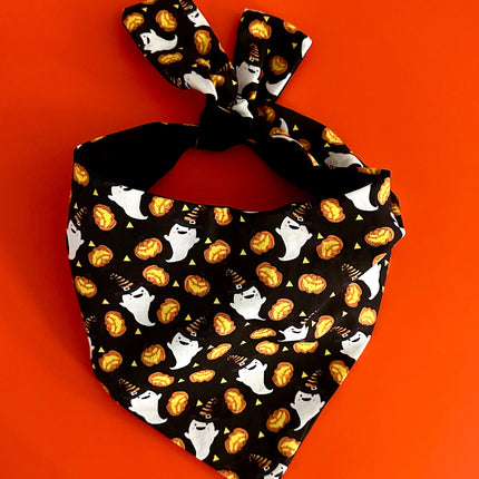 Pumpkin & Ghost Bandana