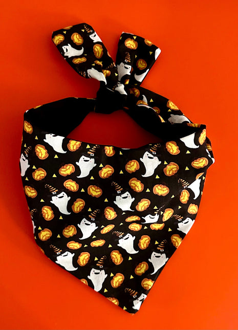 Pumpkin & Ghost Bandana