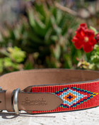 Red Vogue Sambboho dog collar