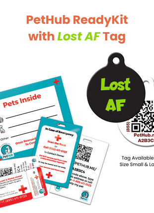 PetHub QR Pet ID Comprehensive ReadyKit – Complete Emergency Kit