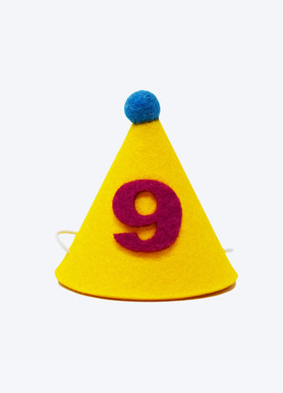 PAWTY HAT - Purple Number