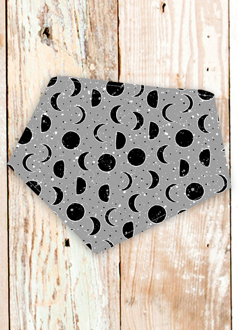 "Lunar Grey" Dog Bandana