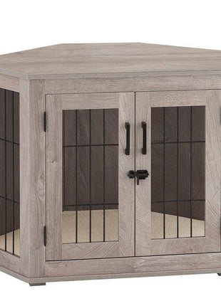 Dereham Furniture Corner Dog Crate with Cushion