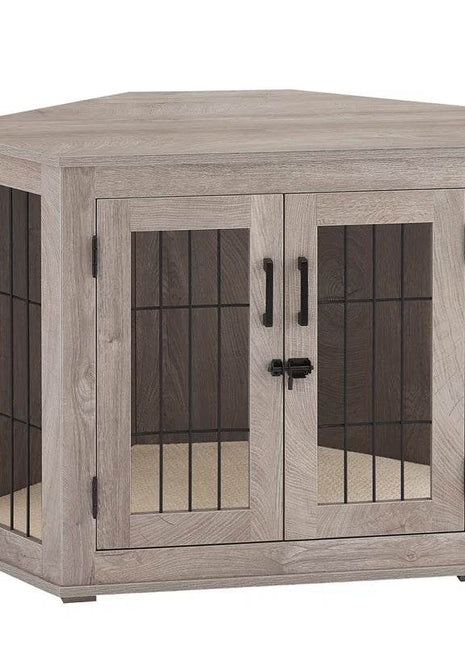 Dereham Furniture Corner Dog Crate with Cushion