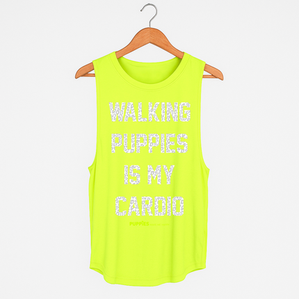 Walking Puppies is my Cardio | Women's Sleeveless