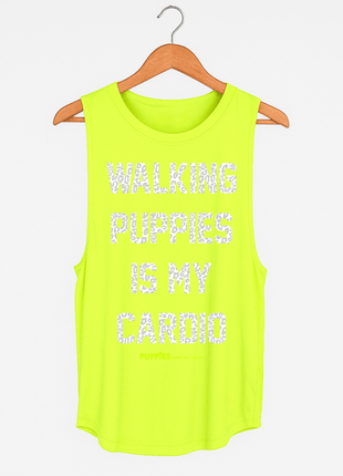 Walking Puppies is my Cardio | Women's Sleeveless