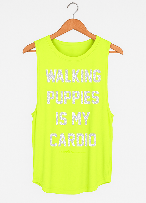 Walking Puppies is my Cardio | Women's Sleeveless