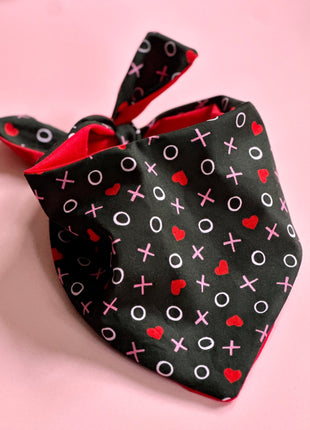 XO Valentines Dog Bandana