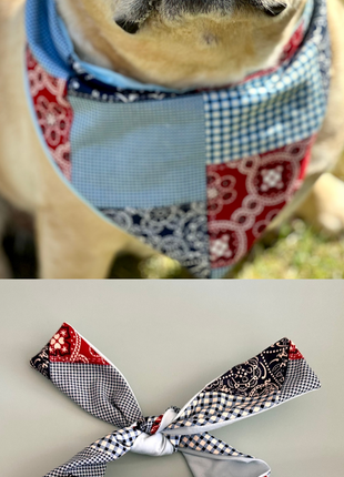 Patchwork Dog Bandana