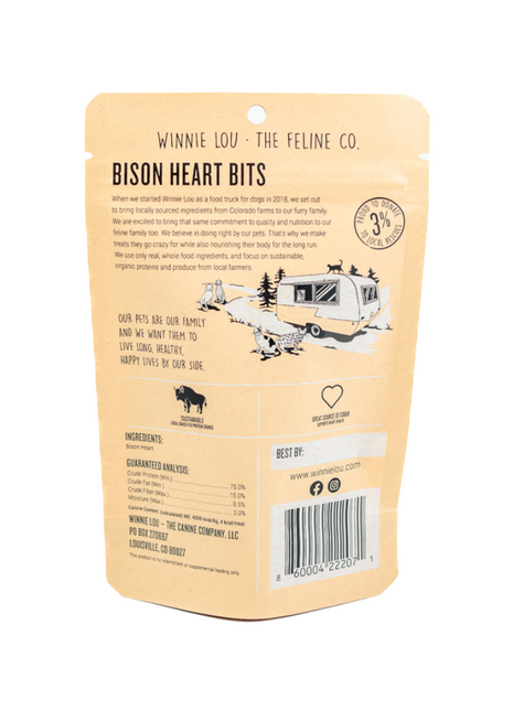 Bison Heart Bits - Cat