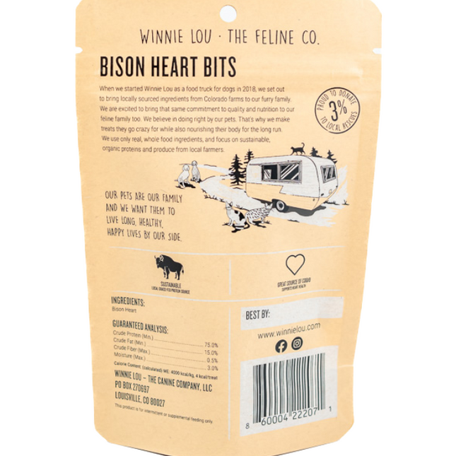 Bison Heart Bits - Cat