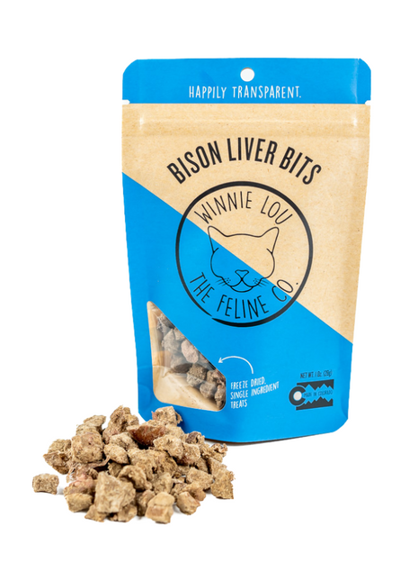 Bison Liver Bits - Cat