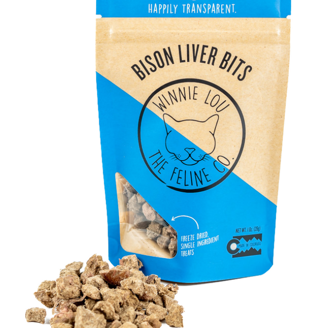 Bison Liver Bits - Cat