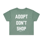 Adopt Don’t Shop | Dog Crop Top | Present For Dog Lover