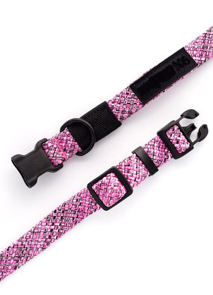 Adventure Style Mountain Blush Climbing Rope Dog Collar