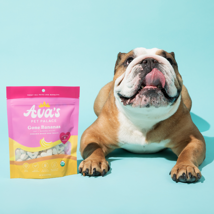 Organic Baked Dog Treats - Gone Bananas