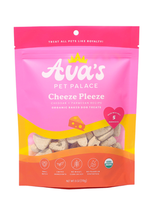Organic Baked Dog Treats - Cheeze Pleeze