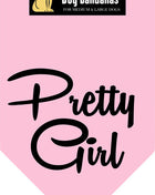 Parisian Pet 'Pretty Girl' Bandana - Fashionable, Comfortable Pink Pet Bandana for Dogs & Cats, Trendy Pet Fashion Accessory