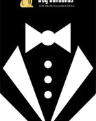 Parisian Pet 'Tuxedo Bandana' - Comfortable, Trendy Formal Black Bandana for Dogs & Cats, Perfect for Special Events