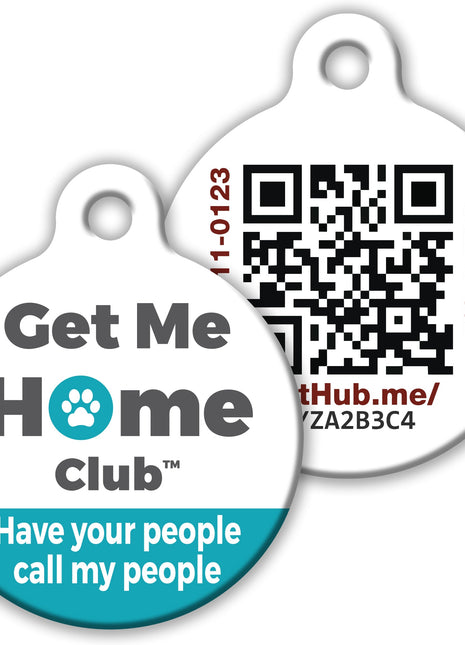 PetHub QR Pet ID Tag – Original Get Me Home Club