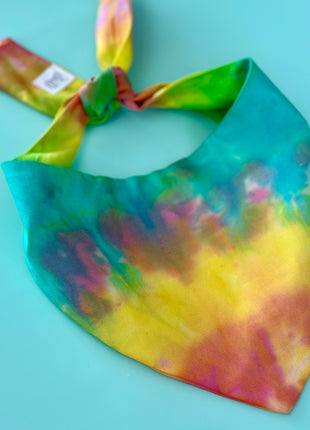 Custom Tie Dye Dog Bandana
