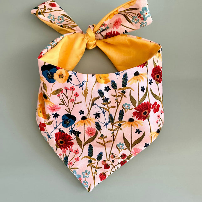 Spring Flowers Dog Bandana New Arrivals