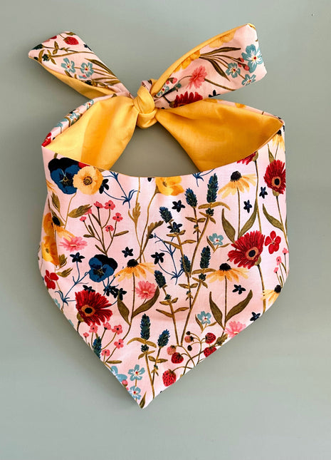 Spring Flowers Dog Bandana New Arrivals