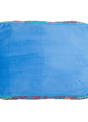 Rectangle Pet Bed - Stitch and Scrump Poses Blue