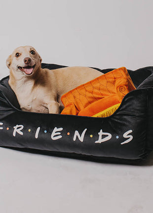 Pet Bed - FRIENDS Black White Multi Color