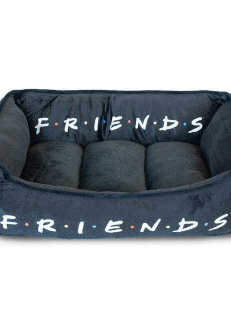 Pet Bed - FRIENDS Black White Multi Color