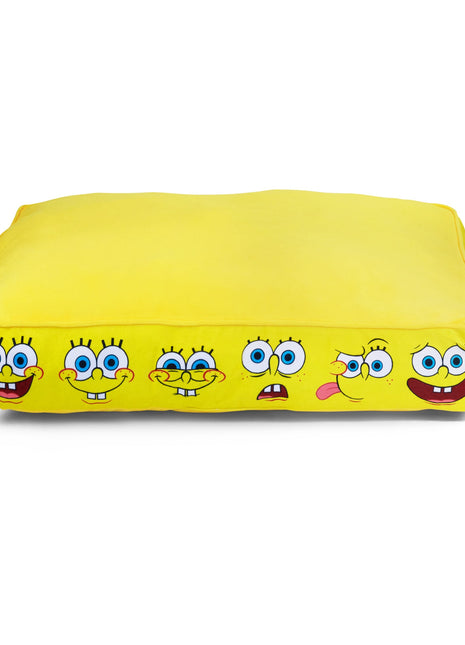 Rectangle Pet Bed - SpongeBob SquarePants Expressions Yellow
