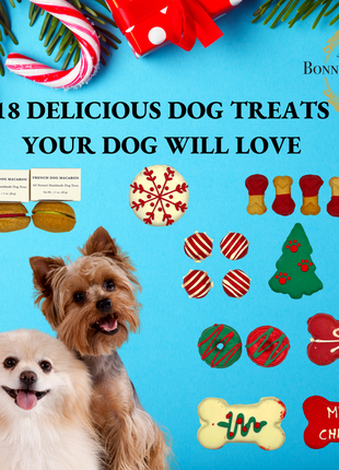 Christmas Themed Dog Treats Gift Box