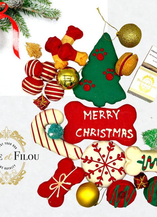 Christmas Themed Dog Treats Gift Box