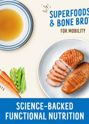 Broth-Licious Chicken & Carrots in Bone Broth- Mobility Recipe for Adult Dogs