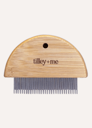 Bamboo Flea Comb for Dogs & Cats – Gentle & Eco-Friendly