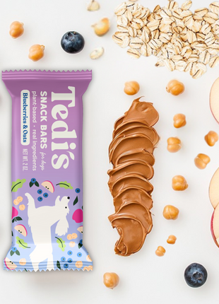 Blueberry & Oat Snack Bars