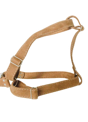 Step In Leather Dog Harness