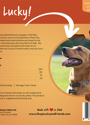 Lucky & Friends Beef Liver Dog Treat