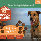 Lucky & Friends Beef Liver Dog Treat