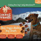 Lucky & Friends Beef Liver Dog Treat