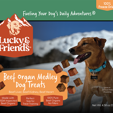 Lucky & Friends Beef Liver Dog Treat