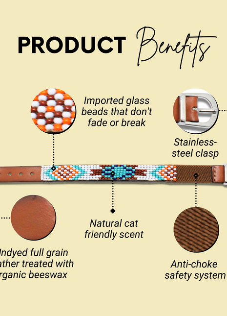 Aztec Sambboho cat collar