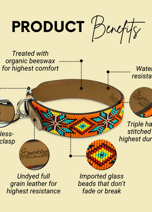 Maui Sambboho dog collar (made to order)