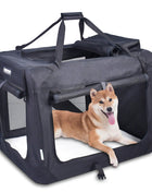 Jespet & GOOPAWS Indoor & Outdoor 3-Door Collapsible Soft-Sided Dog, Cat & Small Pet Crate - Pup List