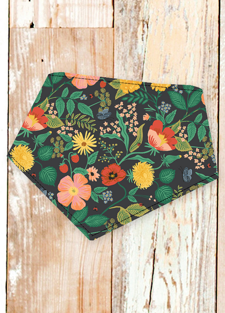 "Black Poppy" Dog Bandana