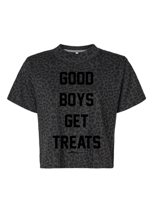 Good Boys Get Treats Crop Top | Gift for Dog Lovers & Pup Owners