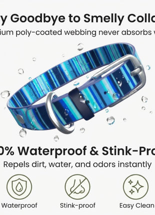 Waterproof Dog Collars – Washable Dog Collar, Stink-Proof & Durable