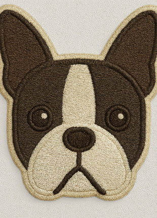 Nooee Pet Dog & Cat Face Patch – Decorative Self-Adhesive Patch (Choose Your Breed)