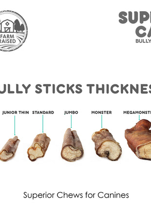 6" Mega Monster Bully Sticks (10-Pack)