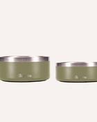 Stainless Steel Pet Bowl – Non-Slip, Durable & Dishwasher Safe | 32oz and 64oz